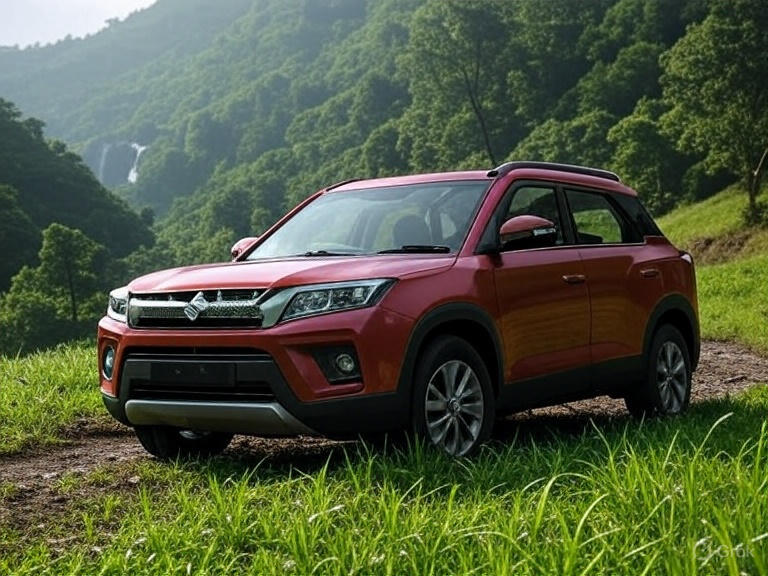 Vitara Brezza Old Red
